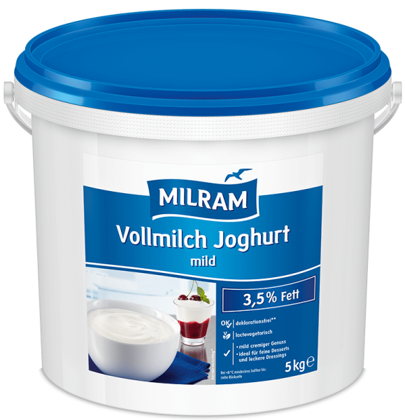 Milde Volle yoghurt 3,5% vet 5kg