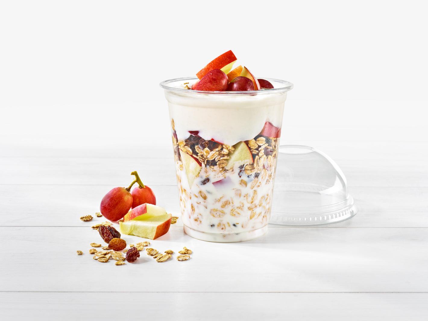 Yoghurtbeker "Bircher-stijl"