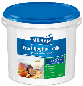 Fruityoghurt Perzik - Passievrucht 3,5% vet 5kg